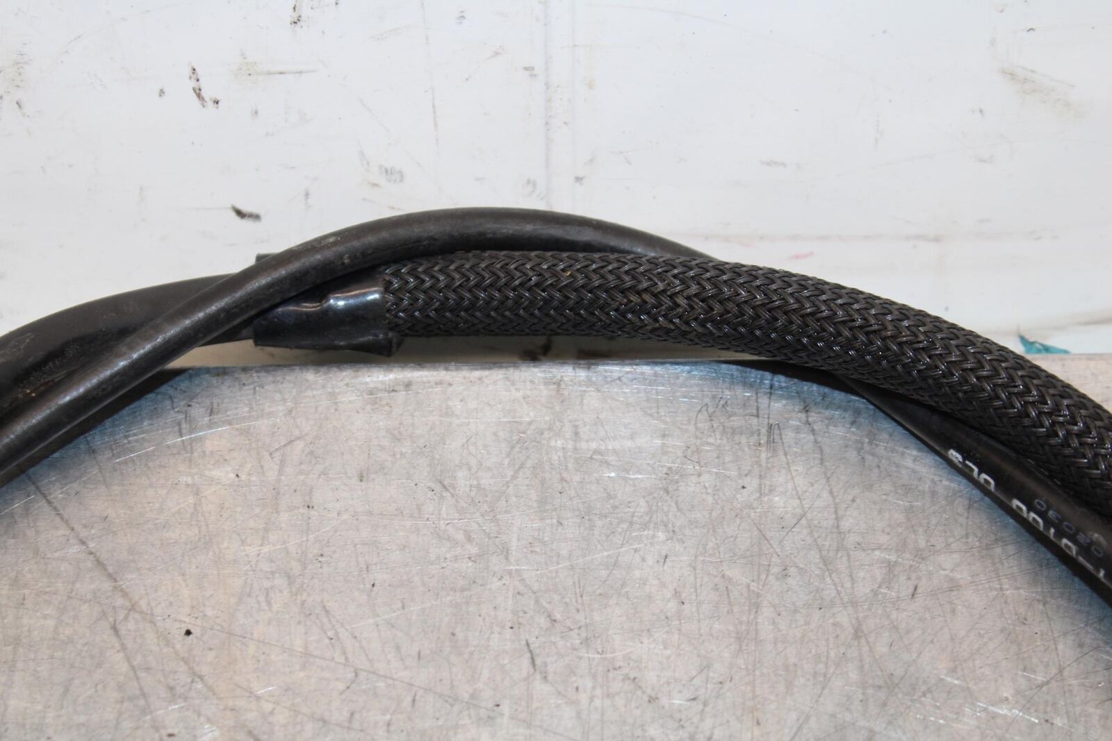 2011 Kawasaki Ninja ZX6R ZX600R CLUTCH CABLE LINE 54011-0100 BB587