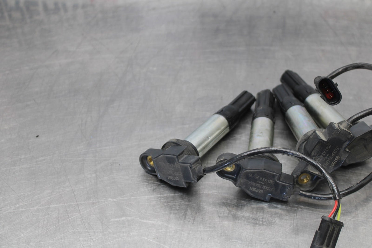 16 APRILIA TUONO V4 1100 IGNITION COILS COIL SPARK PLUG CAPS BB905