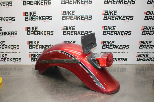 02 KAWASAKI VULCAN 800 VN800B CLASSIC REAR BACK WHEEL FENDER MUD GUARD BB862