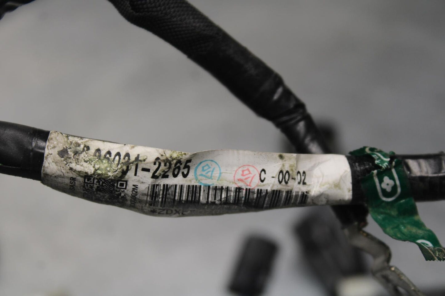 12-17 KAWASAKI ER-6N Z650 MAIN ENGINE WIRING HARNESS MOTOR WIRE LOOM BB607