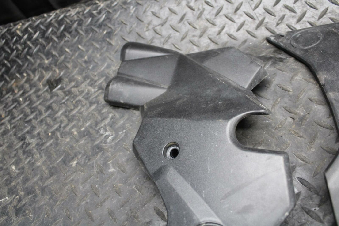 12-17 KAWASAKI NINJA 650 FRAME MID SIDE COVERS COWLS PANELS TRIM BB211