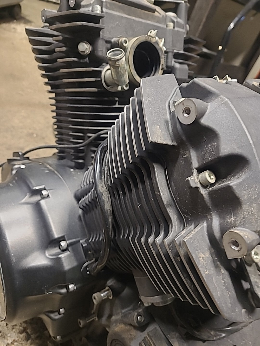 2007 Yamaha V Star 1300 XVS1300A ENGINE MOTOR BB78