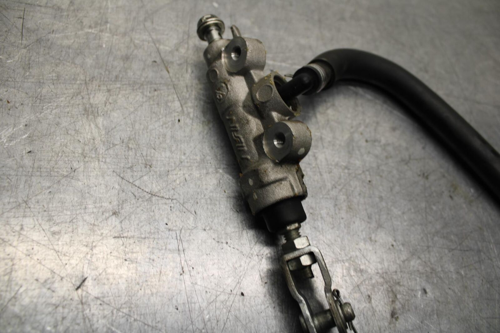 17-20 KAWASAKI Z125 PRO REAR BACK BRAKE MASTER CYLINDER W RESERVOIR BB74