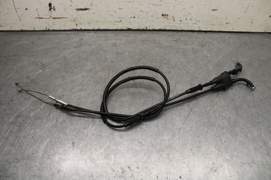 13-18 KAWASAKI NINJA ZX6R THROTTLE CABLES LINES 54012-0586 BB666
