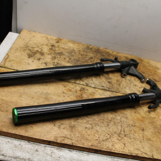 13-18 KAWASAKI NINJA ZX6R FRONT FORKS SHOCK SUSPENSION SET PAIR BB349