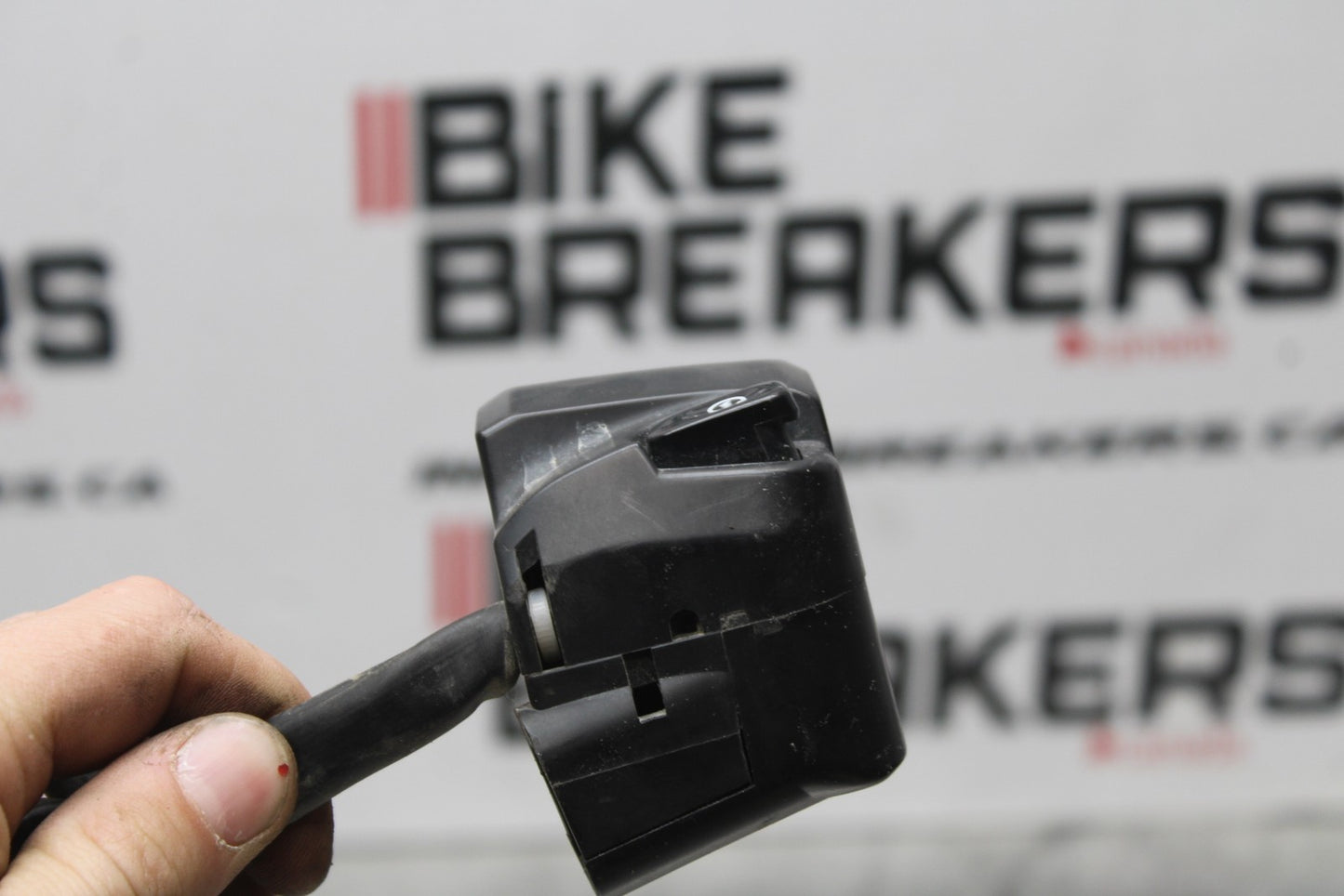 09-10 KAWASAKI ER-6N RIGHT CLIP ON HANDLE KILL OFF START SWITCH SWITCHES BB205