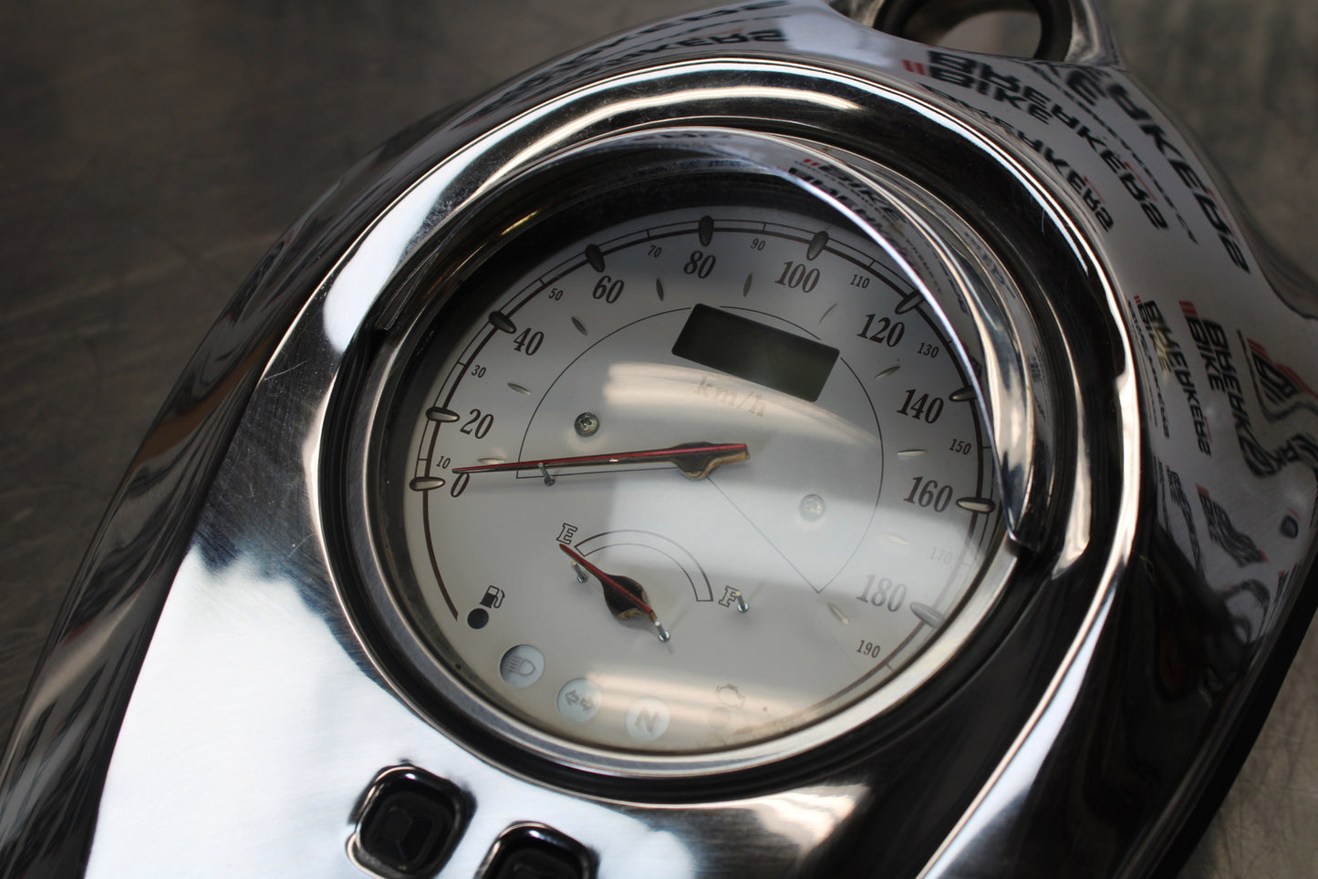 04 YAMAHA ROAD STAR XV1700A GAUGES METER SPEEDO TACH BB155