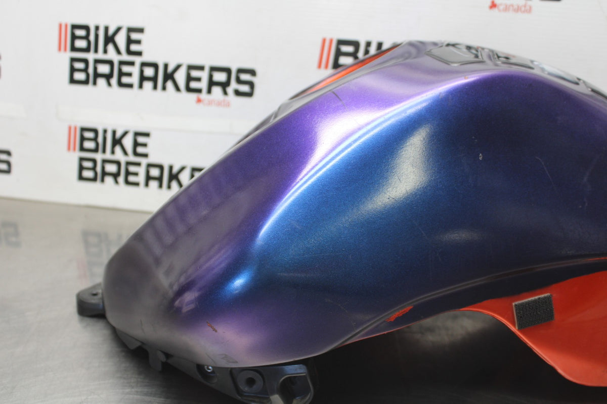 13-18 KAWASAKI NINJA ZX6R GAS TANK FUEL CELL PETROL RESERVOIR BB915