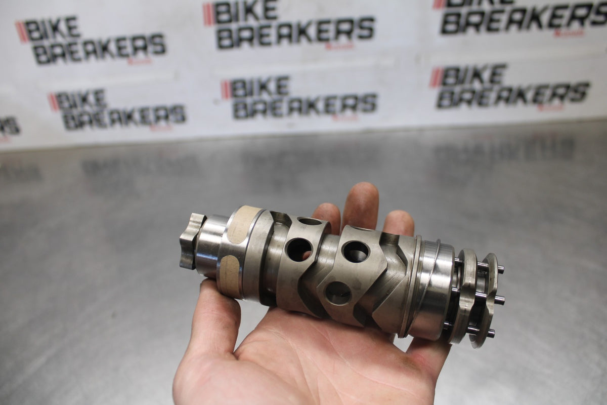 08 DUCATI 1199 PANIGALE ENGINE TRANSMISSION GEAR SHIFT SHIFTER CAM DRUM BB943