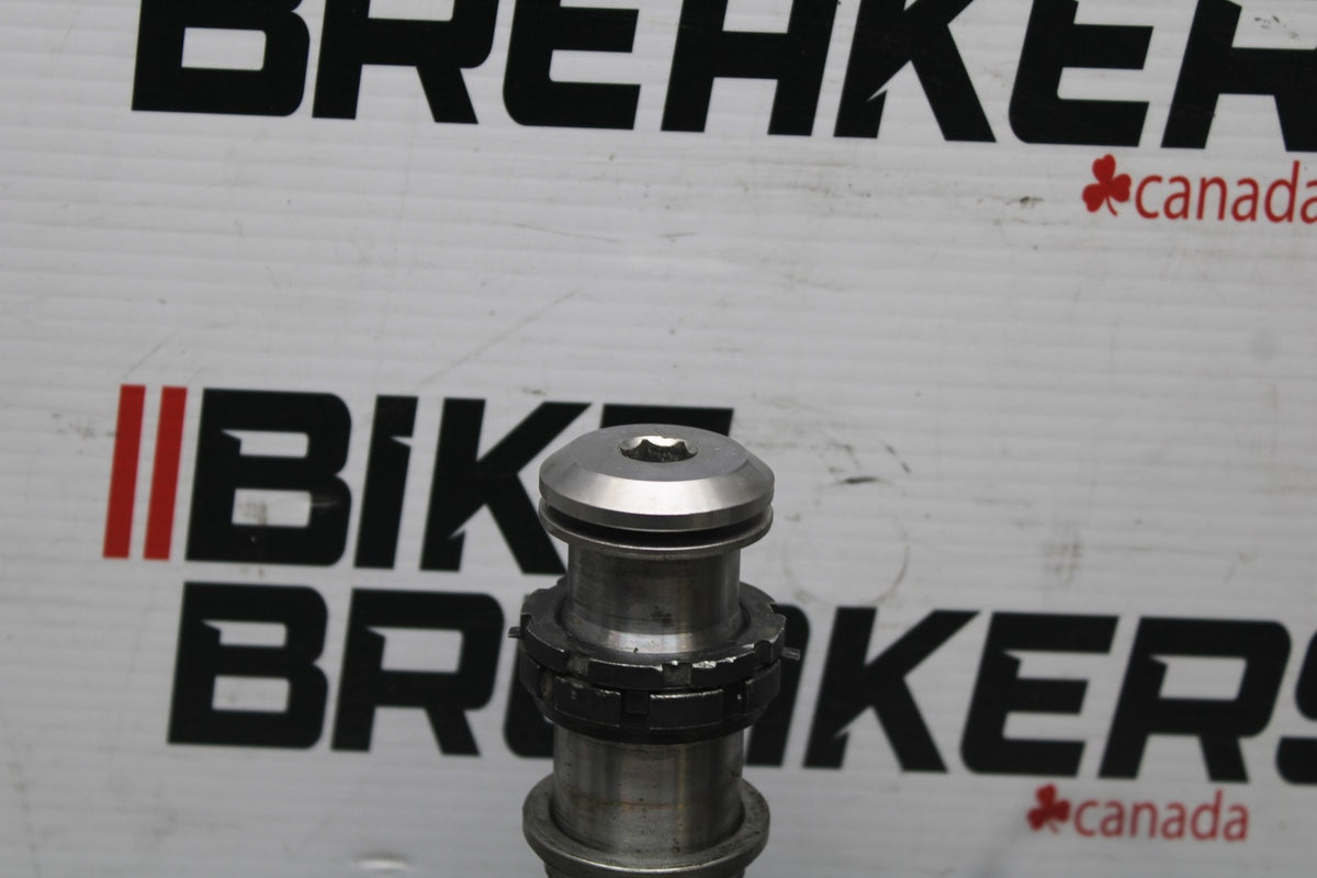 08 KAWASAKI NINJA 650 EX650 FRONT FORKS CLAMP LOWER TRIPLE TREE STEM BB797