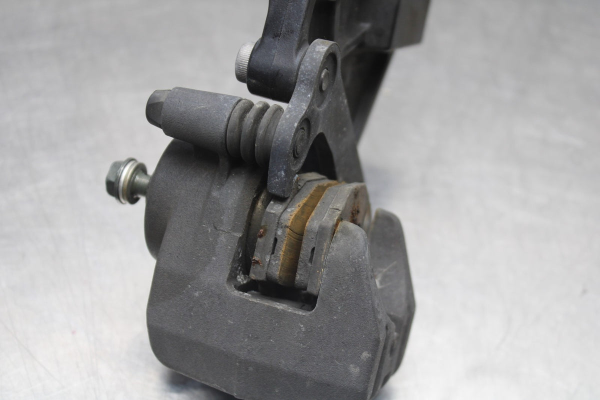 07 KAWASAKI NINJA 650 EX650 REAR BACK BRAKE CALIPER W MOUNT BRACKET BB844