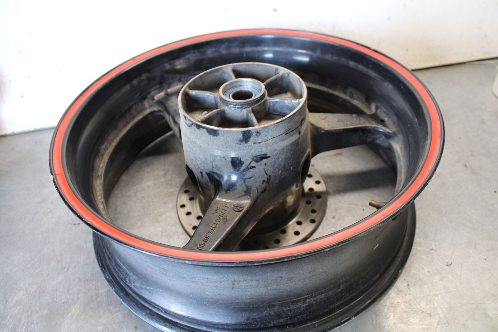 03-04 HONDA CBR600RR REAR WHEEL BACK RIM BB661