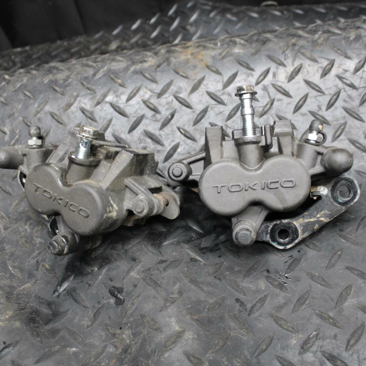 12-17 KAWASAKI NINJA 650 RIGHT LEFT FRONT BRAKE CALIPER SET PAIR CALIPERS BB211