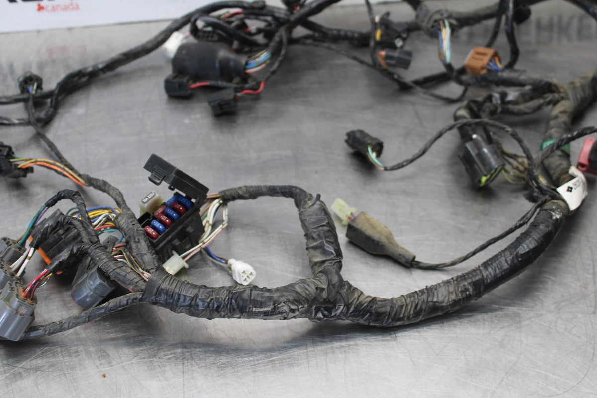 08 KAWASAKI NINJA ZX10R MAIN ENGINE WIRING HARNESS MOTOR WIRE LOOM BB902