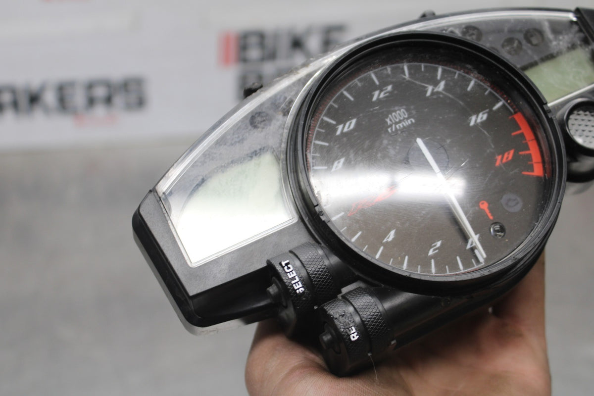 08-16 YAMAHA YZF R6 SPEEDO TACH GAUGES DISPLAY CLUSTER SPEEDOMETER BB929