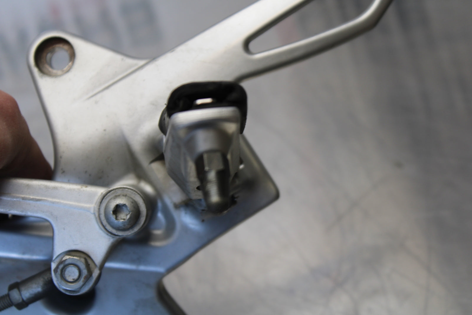 06-12 BMW F800ST LEFT REARSET REAR SET FOOT PEG W SHIFTER BB144