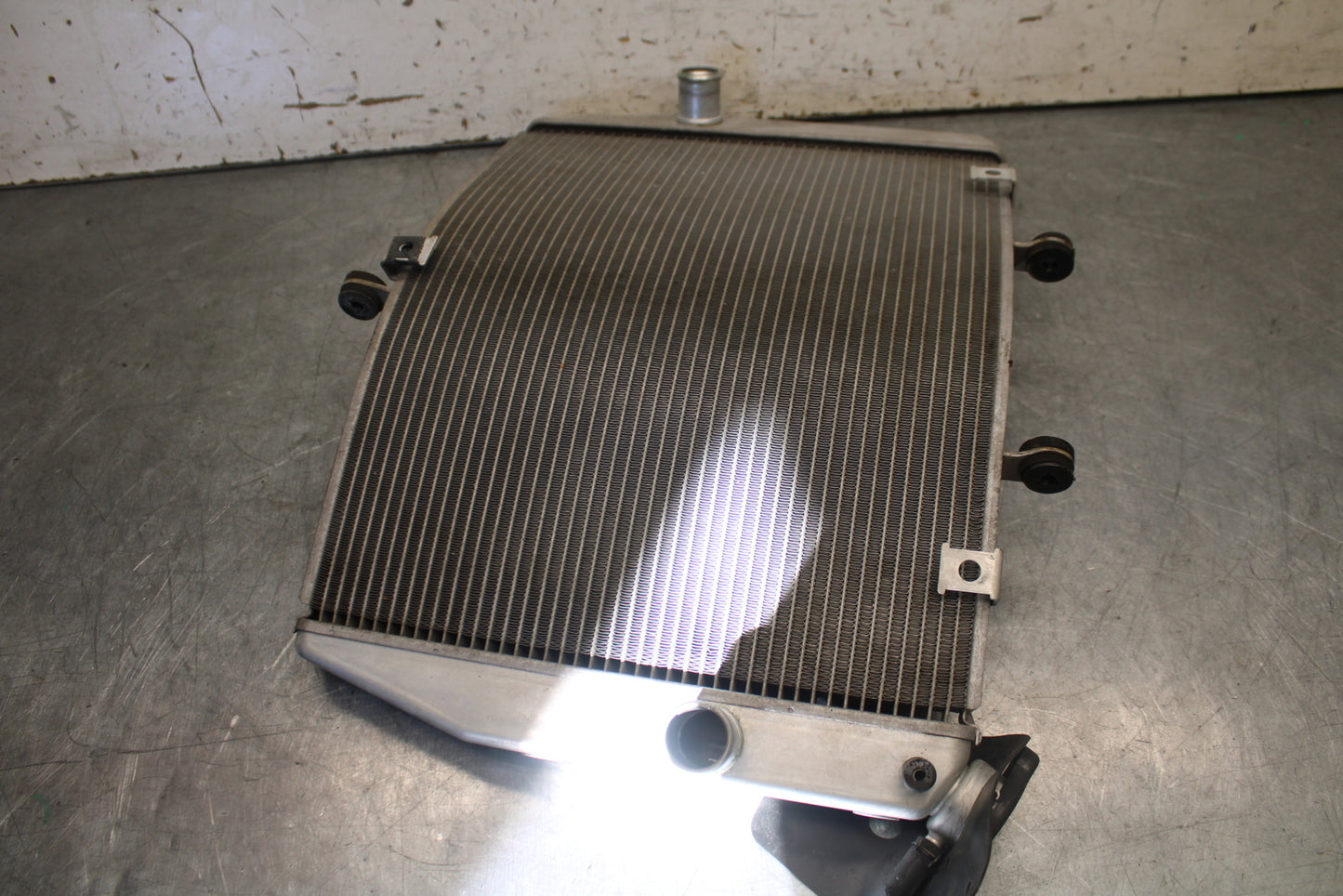 09-12 KAWASAKI NINJA ZX6R ENGINE RADIATOR MOTOR COOLER COOLING RADIATER BB698