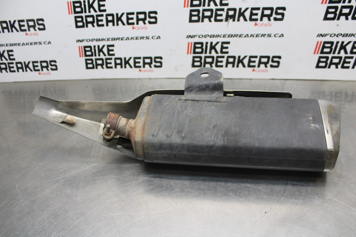 13-17 KAWASAKI NINJA 300 EXHAUST PIPE MUFFLER SLIP ON CAN SILENCER BB429