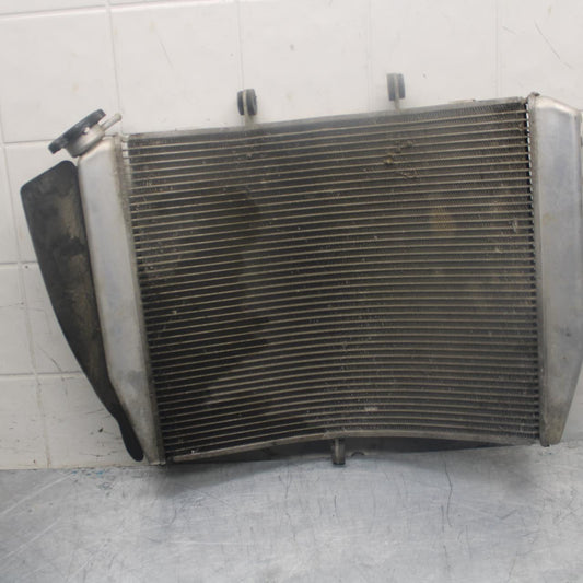 07-08 KAWASAKI NINJA ZX6R ENGINE RADIATOR MOTOR COOLER COOLING RADIATER BB456