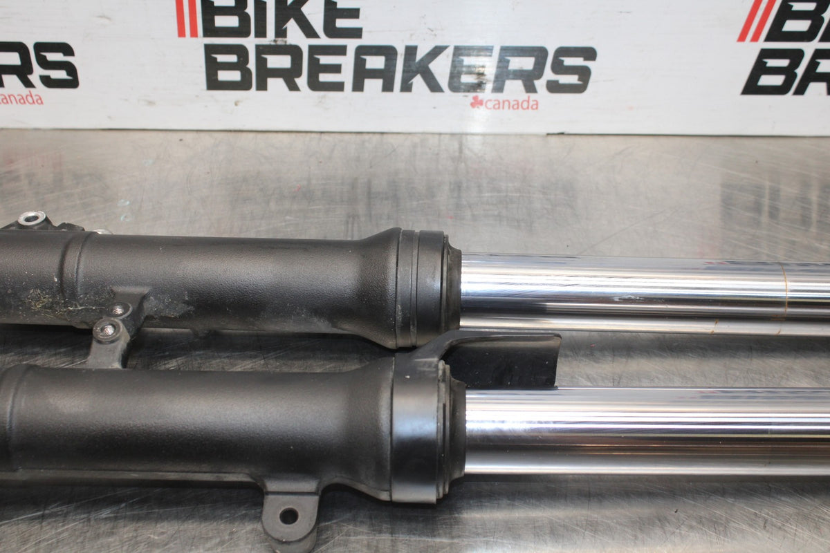 24 KAWASAKI NINJA 500 ABS FRONT FORKS SHOCK SUSPENSION SET PAIR BB818