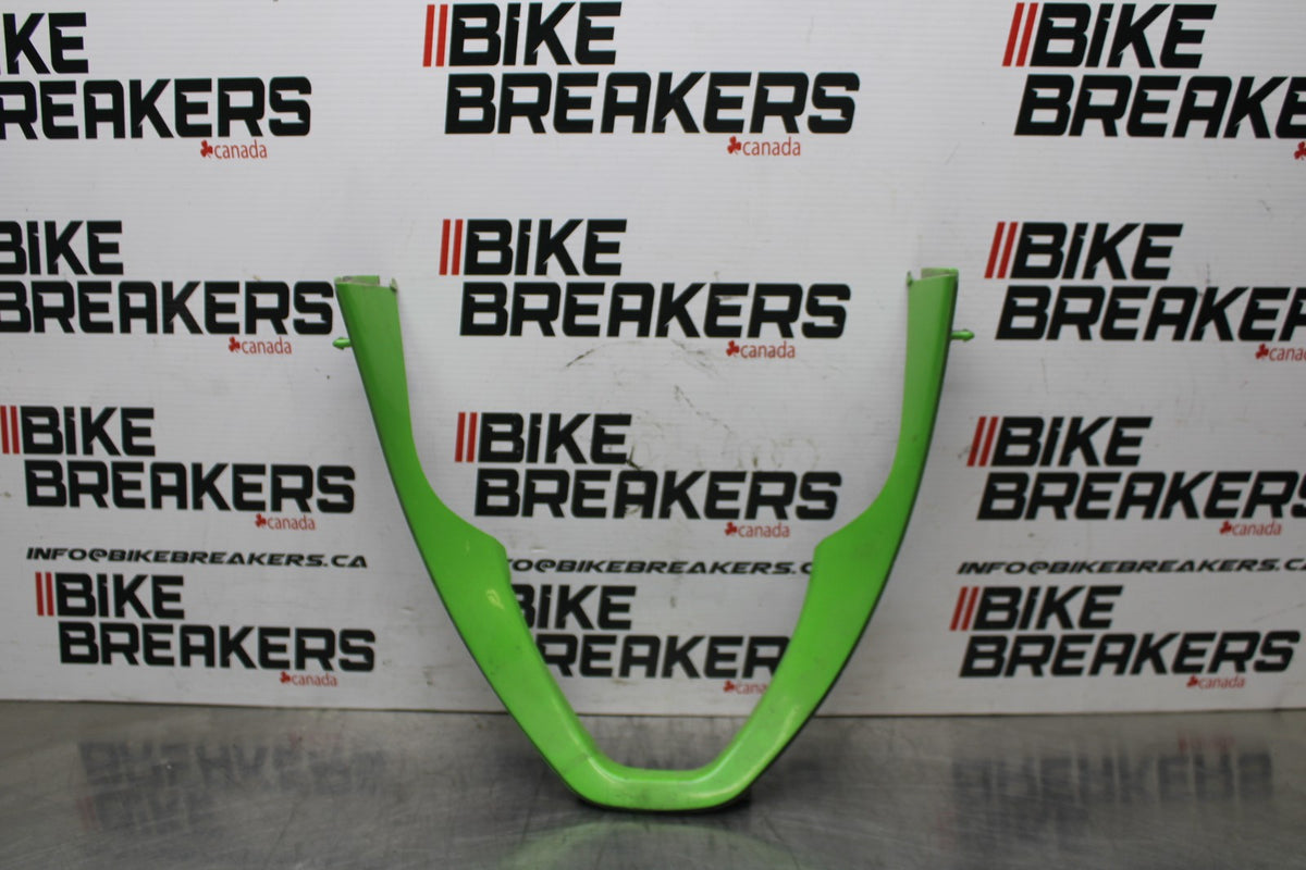 98 KAWASAKI NINJA ZX6 FRONT LOWER INNER EXHAUST V FAIRING COWL GUARD BB870
