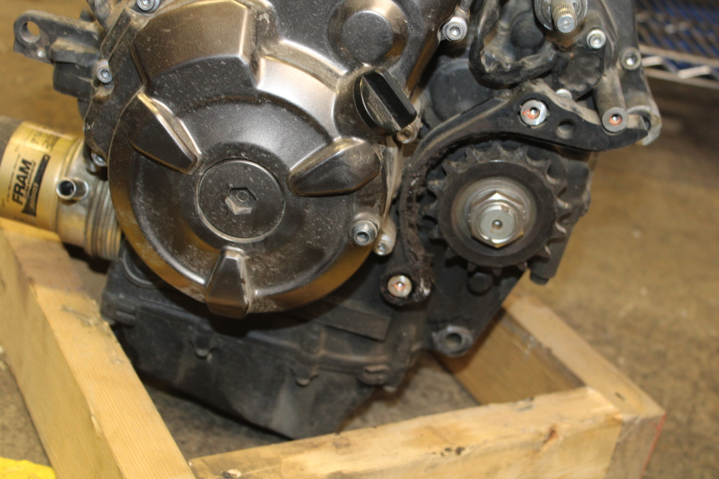 14-17 YAMAHA FZ07 ENGINE MOTOR 18683KM!! BB162