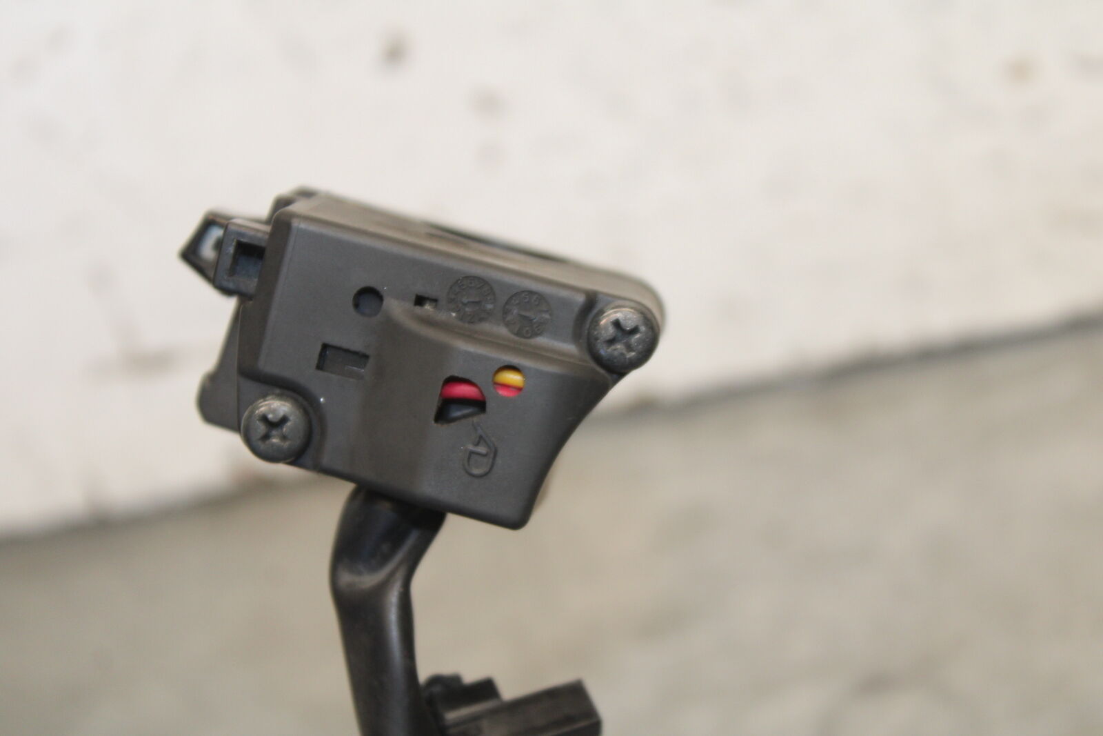 09-12 KAWASAKI NINJA ZX6R RIGHT CLIP ON HANDLE KILL OFF START SWITCH  BB698