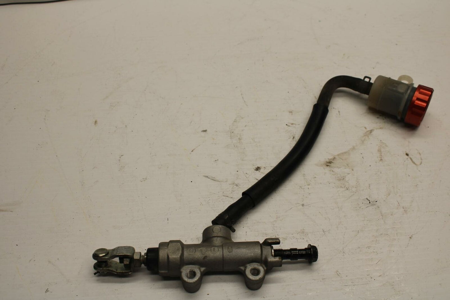 11-12 KAWASAKI Z1000 REAR BACK BRAKE MASTER CYLINDER W RESERVOIR BB249