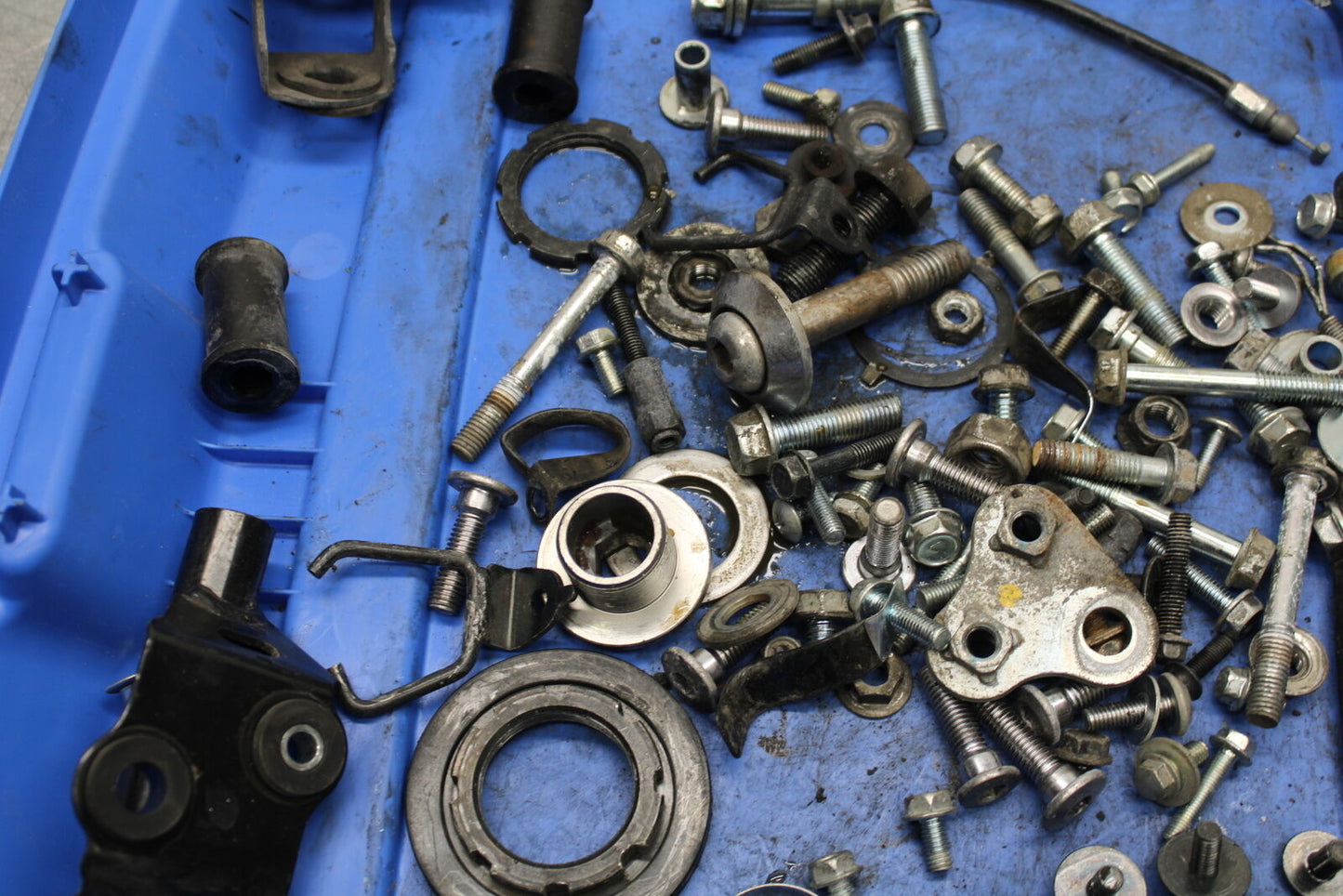 14-15 KAWASAKI NINJA 650 EX650F ABS MOUNTING BOLTS HARDWARE MOTOR SCREWS BB741