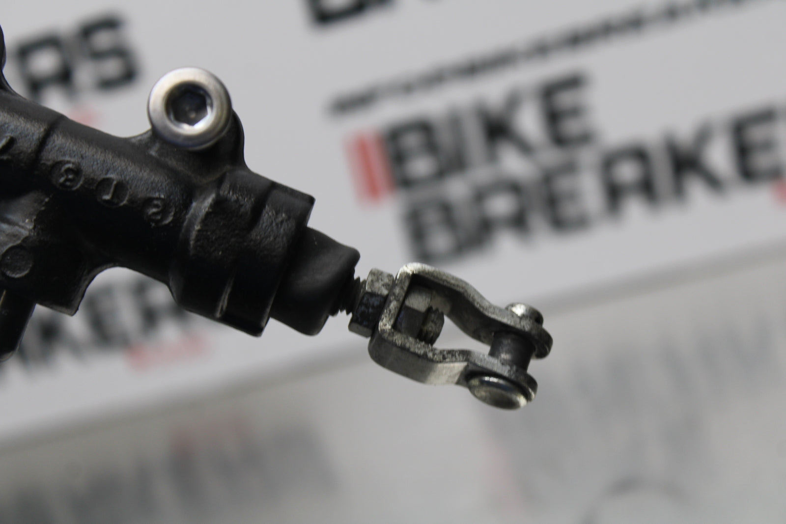 13-17 KAWASAKI NINJA ZX6R ZX636 ABS REAR BRAKE MASTER CYLINDER W RESERVOIR BB143