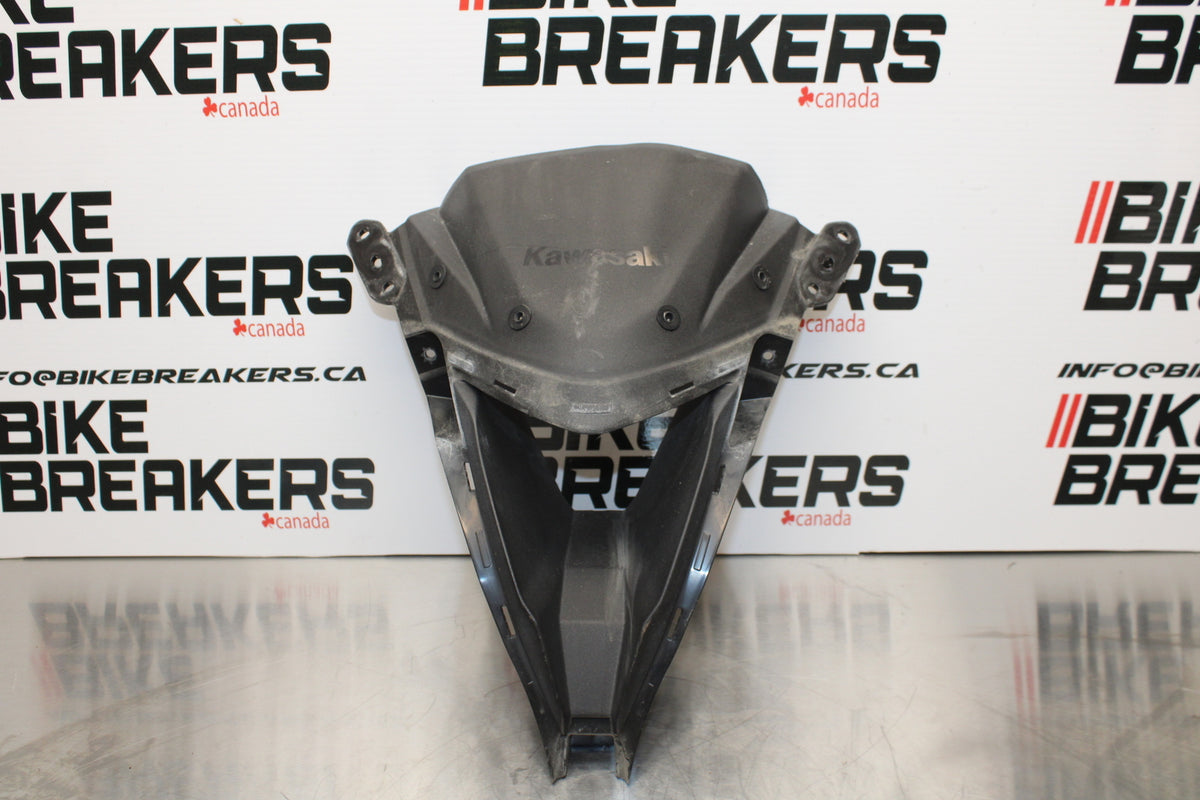 13-18 KAWASAKI NINJA ZX6R FRONT CENTER COWL FAIRING BB143