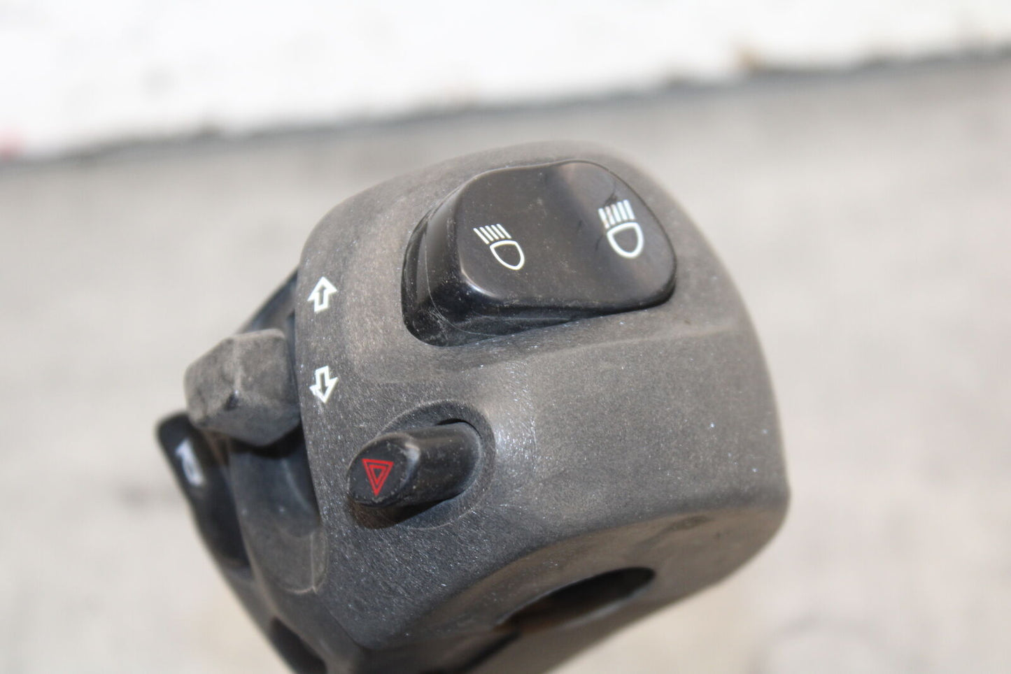 07-09 YAMAHA FZ6 LEFT CLIP ON HANDLE HORN SIGNALS SWITCH SWITCHES BB713