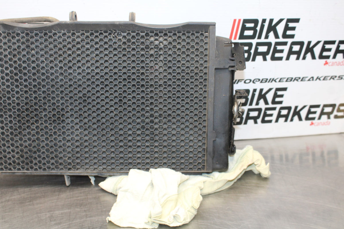 15 TRIUMPH TIGER 800 ENGINE RADIATOR MOTOR COOLER COOLING RADIATER BB873