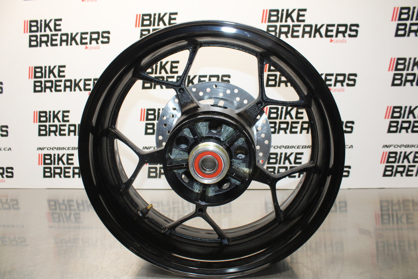 23-24 KAWASAKI NINJA ZX14R NEW!! REAR WHEEL BACK RIM & ROTOR BB141