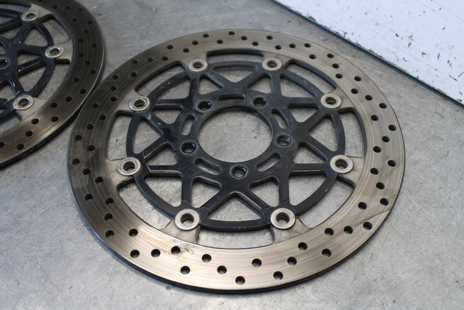 03-07 SUZUKI SV1000S FRONT LEFT RIGHT BRAKE ROTORS DISCS BB657