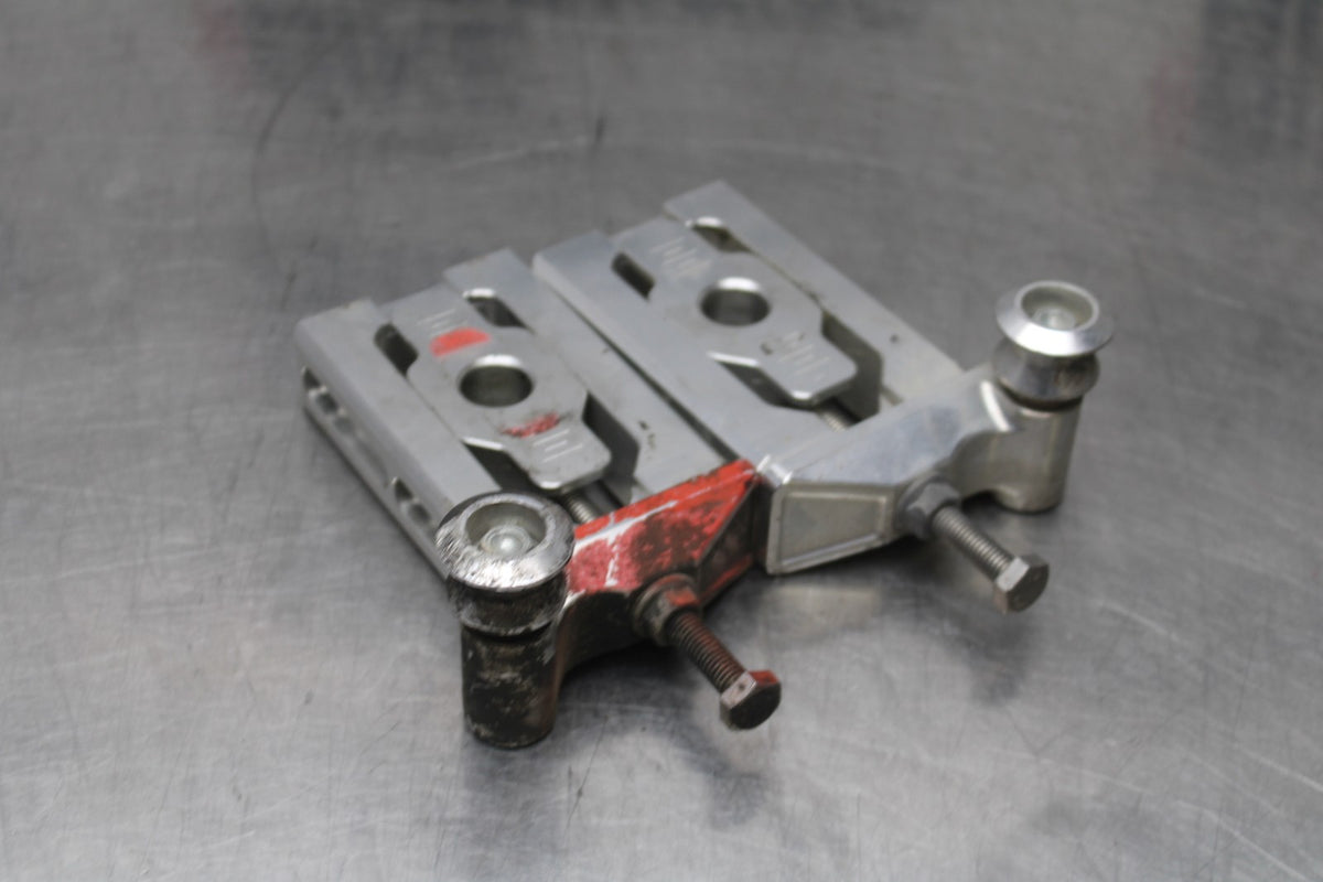 13-15 HONDA CBR500R SWINGARM CHAIN TENSIONER ADJUSTMENT BRACKETS  BB834