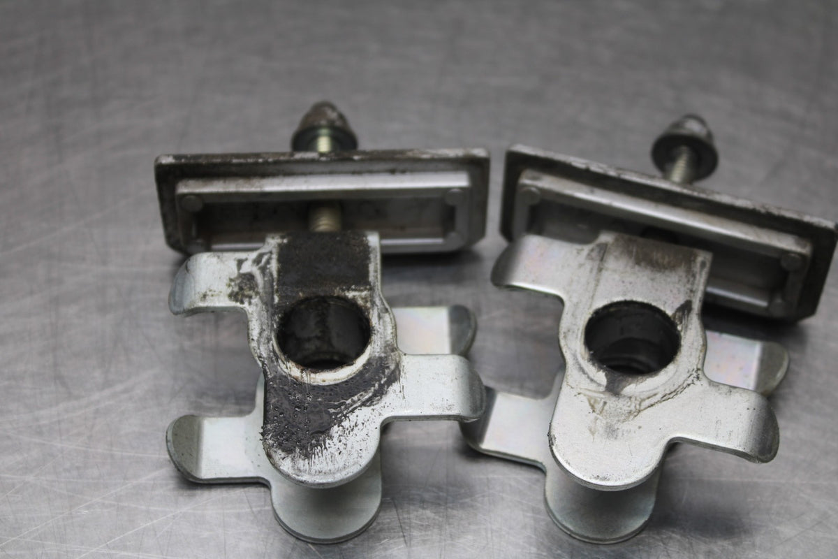 08 SUZUKI SV650 SWINGARM CHAIN TENSIONER ADJUSTMENT BRACKETS  BB846