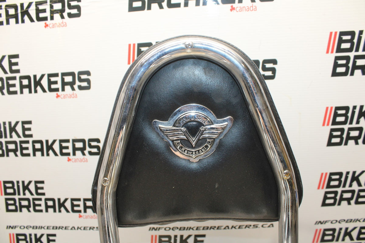 03-08 KAWASAKI VULCAN 1600 BACK REST SISSY BAR/ REAR RACK BB196