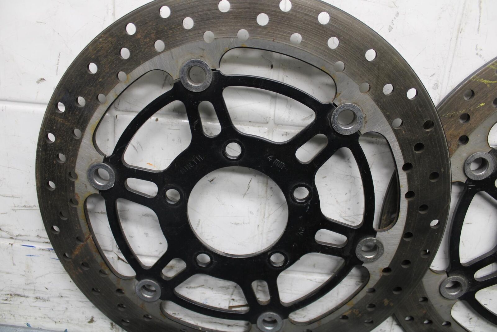 2006 Suzuki SV650S FRONT LEFT RIGHT BRAKE ROTORS DISCS #B BB65