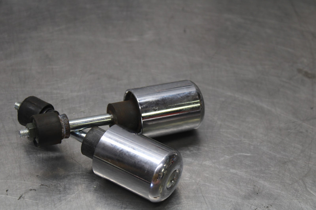 07 SUZUKI BOULEVARD M50 HANDLEBAR END CAPS WEIGHTS  BB897
