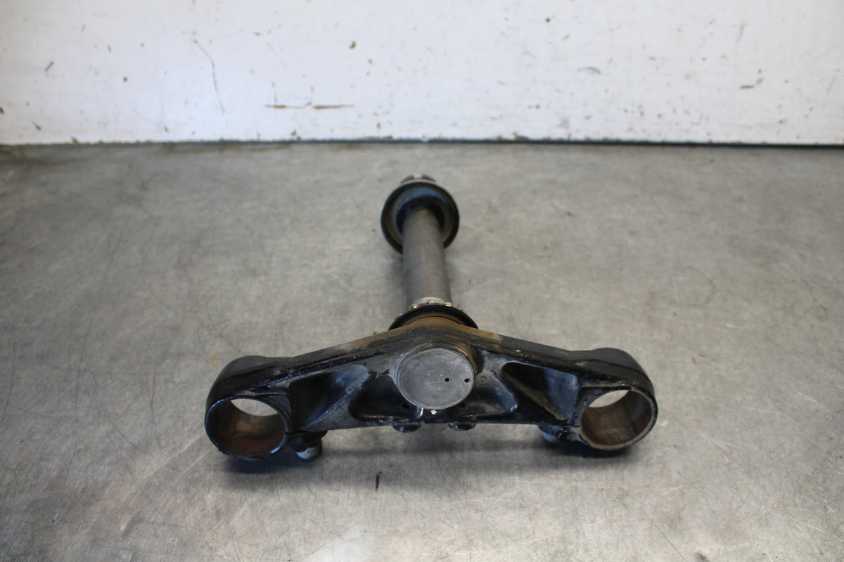 09-15 YAMAHA FZ6R FRONT FORKS CLAMP LOWER TRIPLE TREE STEM BB686