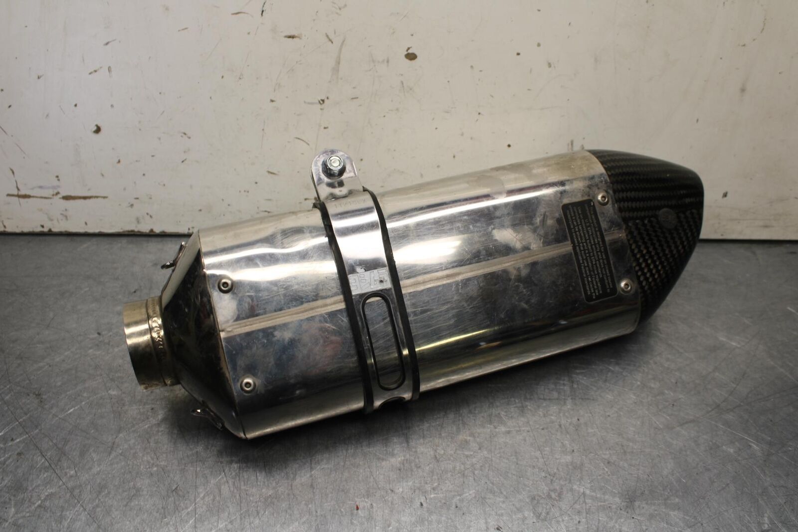 11-12 KAWASAKI Z1000 YOSHIMURA EXHAUST PIPE MUFFLER SLIP ON CAN SILENCER BB636