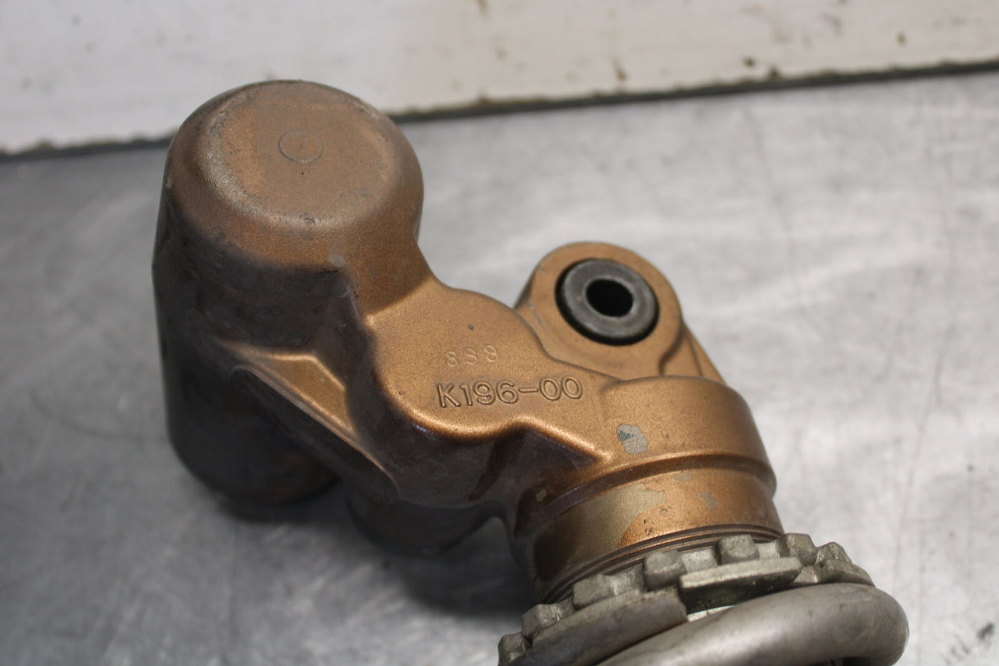 09-12 KAWASAKI NINJA ZX6R REAR BACK SHOCK ABSORBER SUSPENSION 32037-1887 BB656