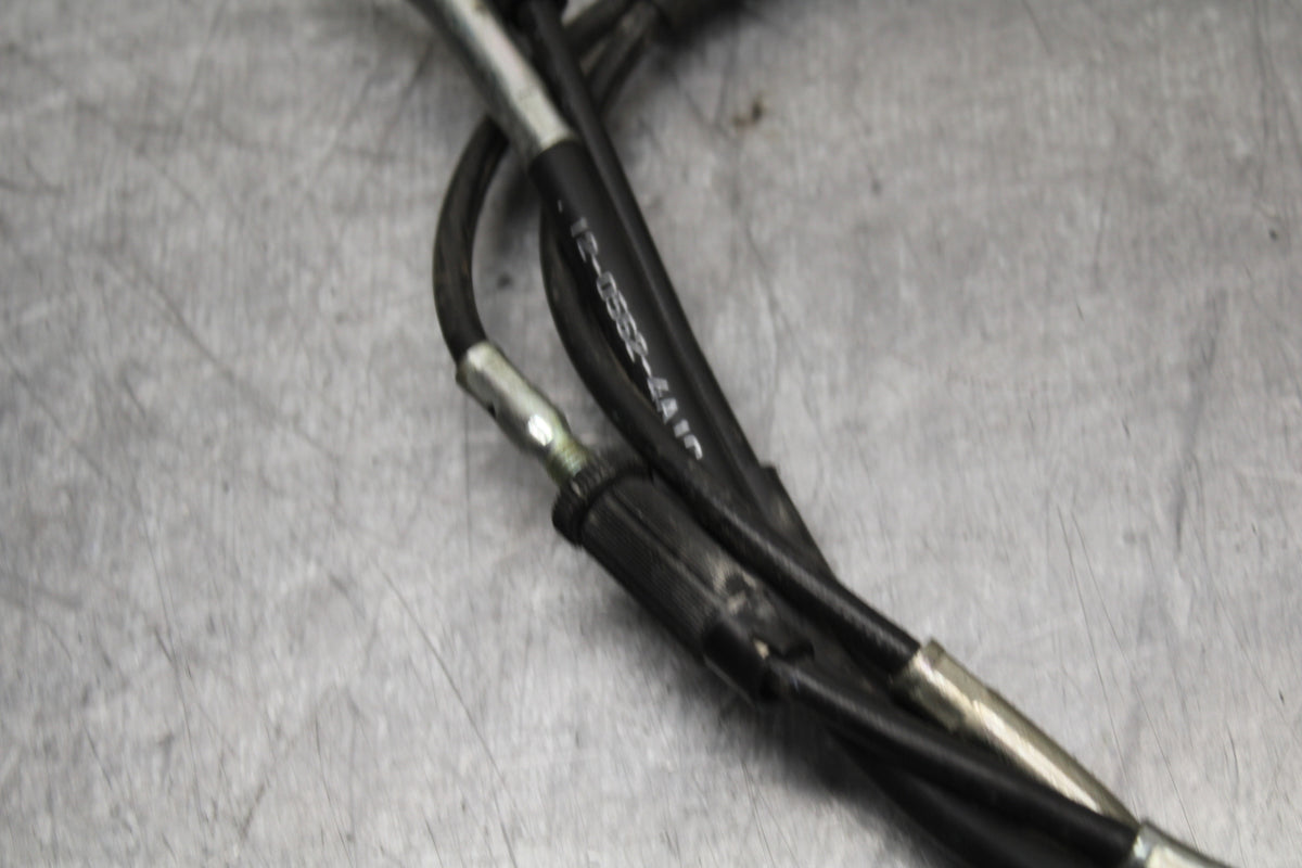 14-15 KAWASAKI NINJA 650 EX650F ABS THROTTLE CABLES LINES BB741