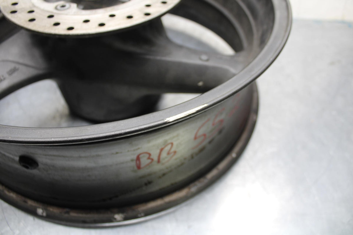 2000 Honda CBR600F4 REAR WHEEL AND ROTOR BACK BRAKE DISC 43251-MEE-000 BB552