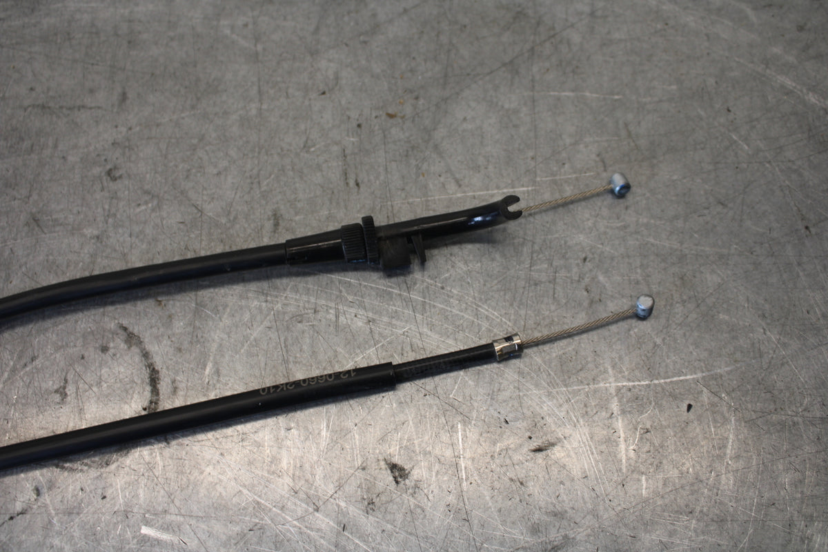 18-23 KAWASAKI NINJA 400 THROTTLE CABLES LINES  BB679