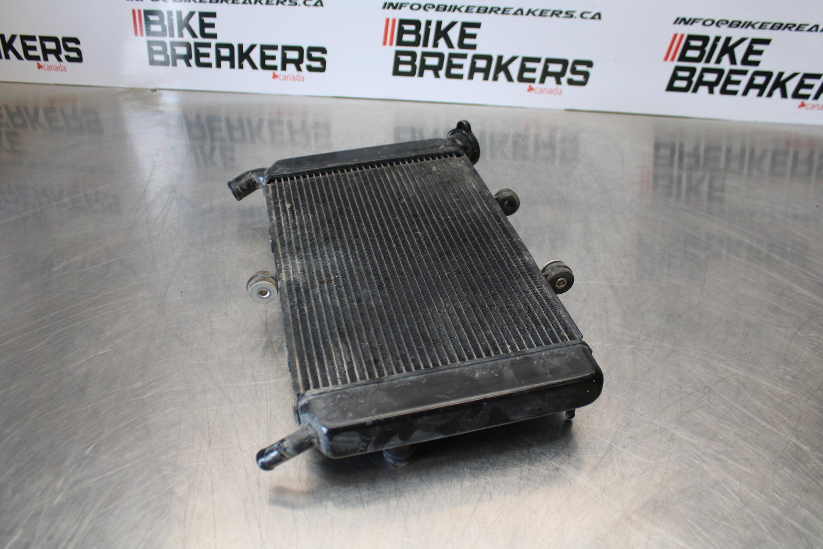09-15 YAMAHA FZ6R ENGINE RADIATOR MOTOR COOLER COOLING RADIATER BB161