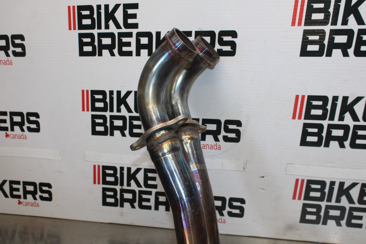 16 APRILIA TUONO V4 1100 EXHAUST HEADER PIPES MANIFOLD BB905