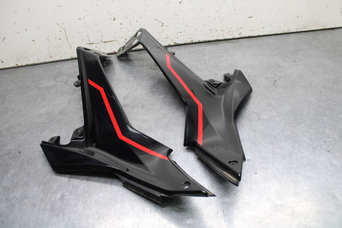 18-24 KAWASAKI NINJA 650 RIGHT LEFT GAS FUEL TANK PANELS COVERS TRIM SET  BB725