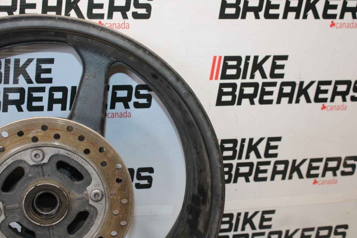 05-06 HONDA CBR600RR REAR WHEEL BACK RIM & ROTOR BB893